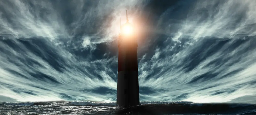 © Thaut Images / Adobe Stock Leuchtturm in stürmischer Nacht