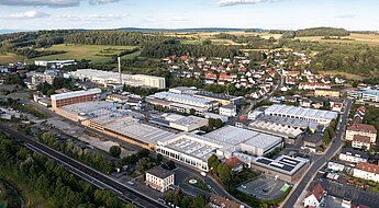 Image Blick von oben auf das KSB Werk Pegnitz