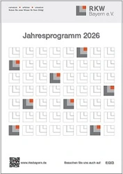© RKW Bayern e. V. Titelblatt des RKW Bayern Jahresprogrammes 2026