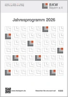 © RKW Bayern e. V. Titelblatt des RKW Bayern Jahresprogrammes 2026